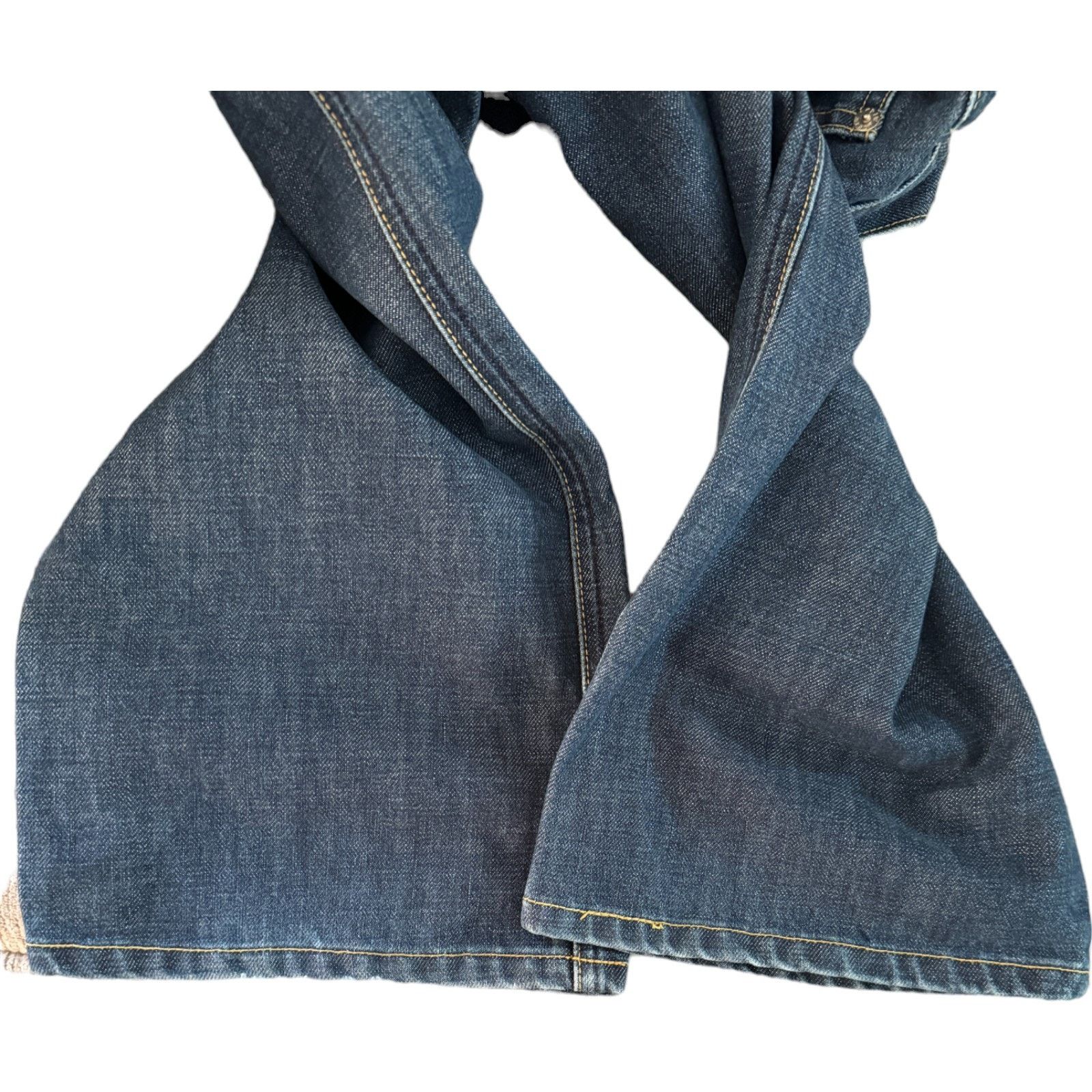 J.Crew J. Crew Dark Wash Button-Fly Boot Cut Jeans 14L 5-Pocket Size 36" / US 14 / IT 50 - 13 Thumbnail