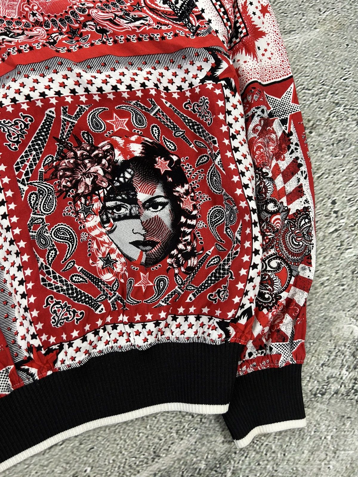Jean Paul Gaultier Jean Paul Gaultier blouse red longsleeve avant garde Size M / US 6-8 / IT 42-44 - 8 Thumbnail