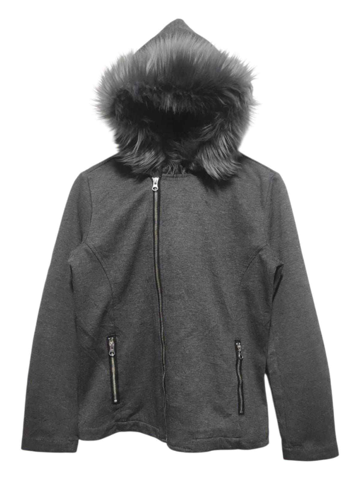 Japanese Brand RageBlue Asymmetrical zip fur hoodie LGB style Size US S / EU 44-46 / 1 - 11 Thumbnail