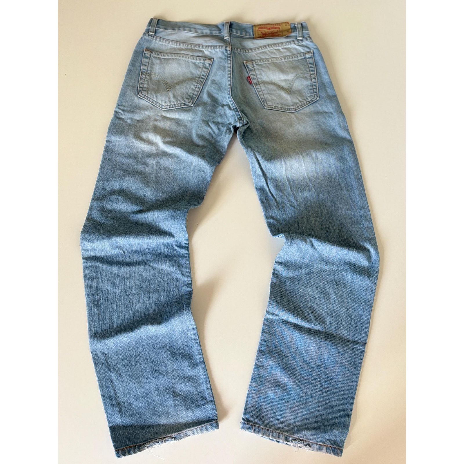 Levi's × Vintage Levi’s 510 Jeans W31 L34 Made in USA 1996 Light Wash Slim Size US 31 - 5 Thumbnail