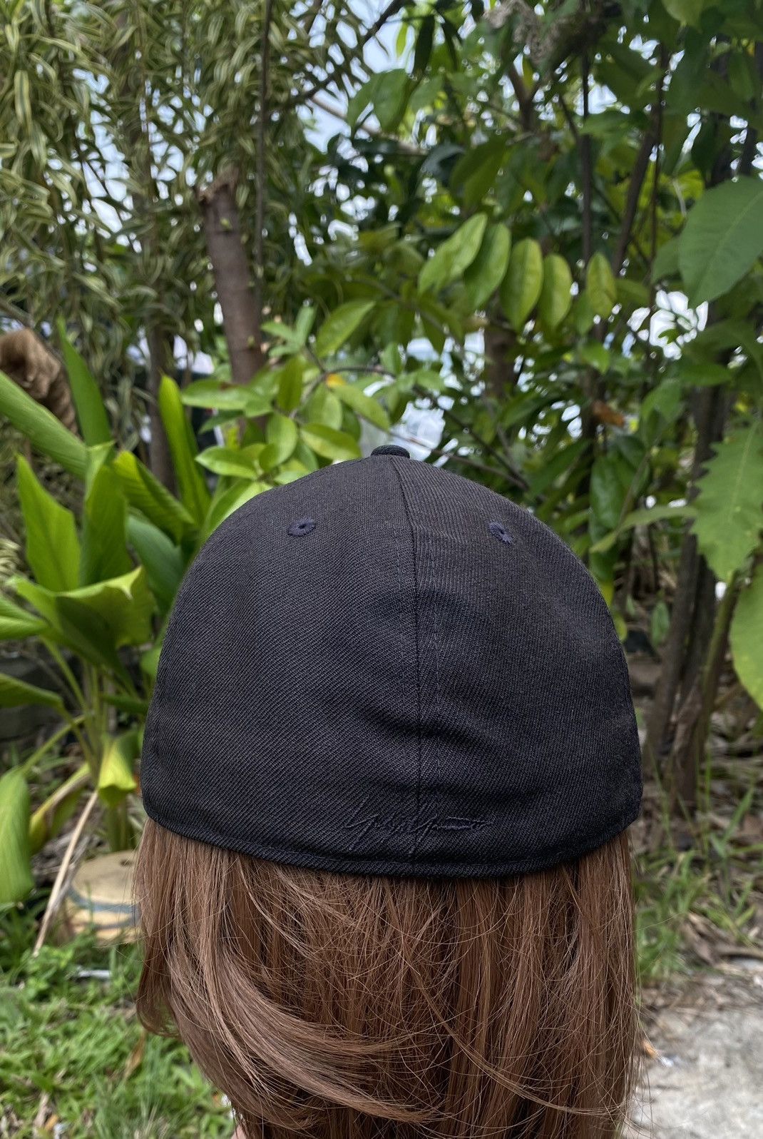 New Era × Yohji Yamamoto Yohji Yamamoto Signature X New Era Full Hat Baseball Size ONE SIZE - 3 Thumbnail