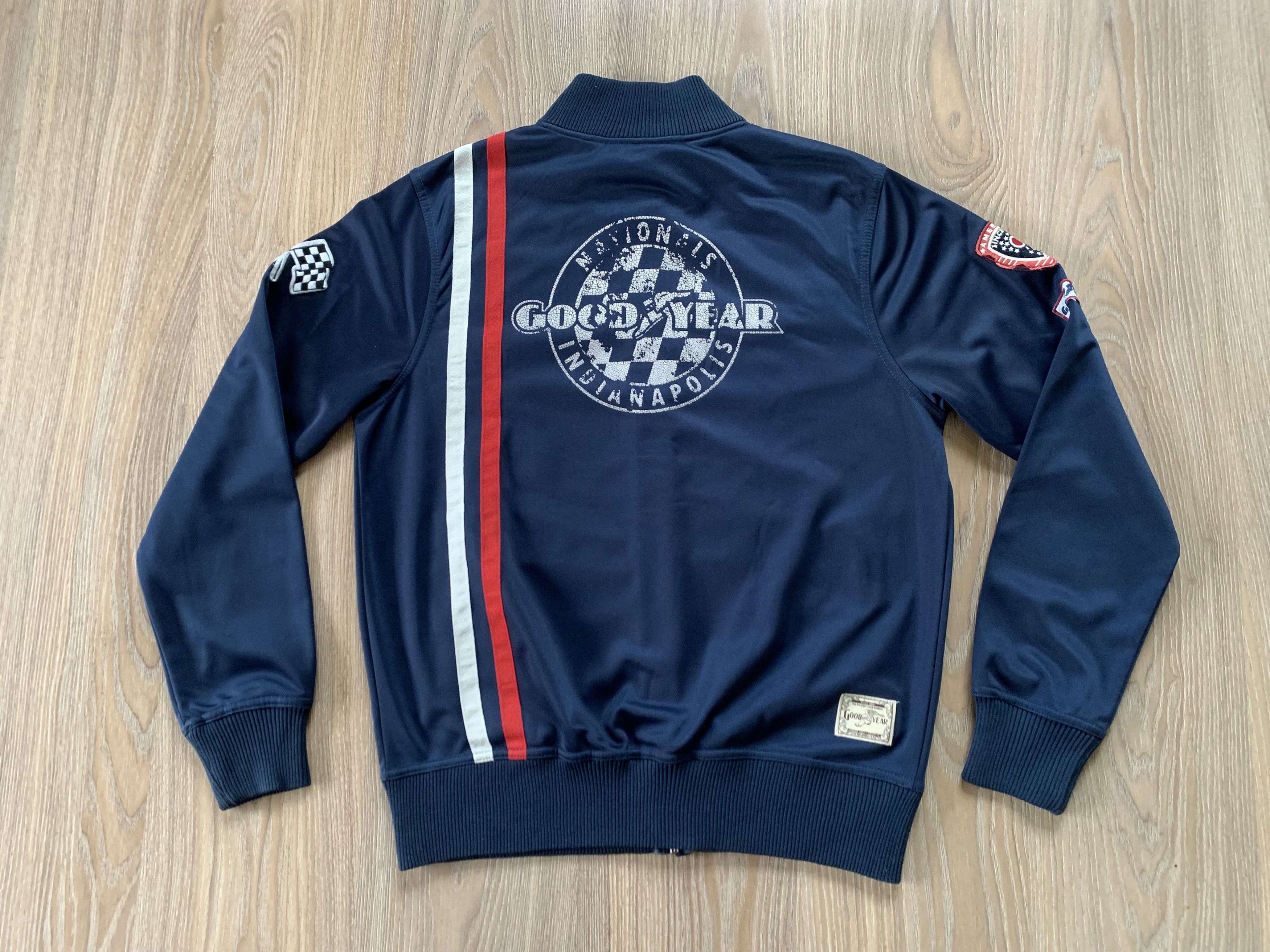 Vintage Goodyear Wellston Men's Sweatshirt Tracksuit Size US L / EU 52-54 / 3 - 3 Thumbnail