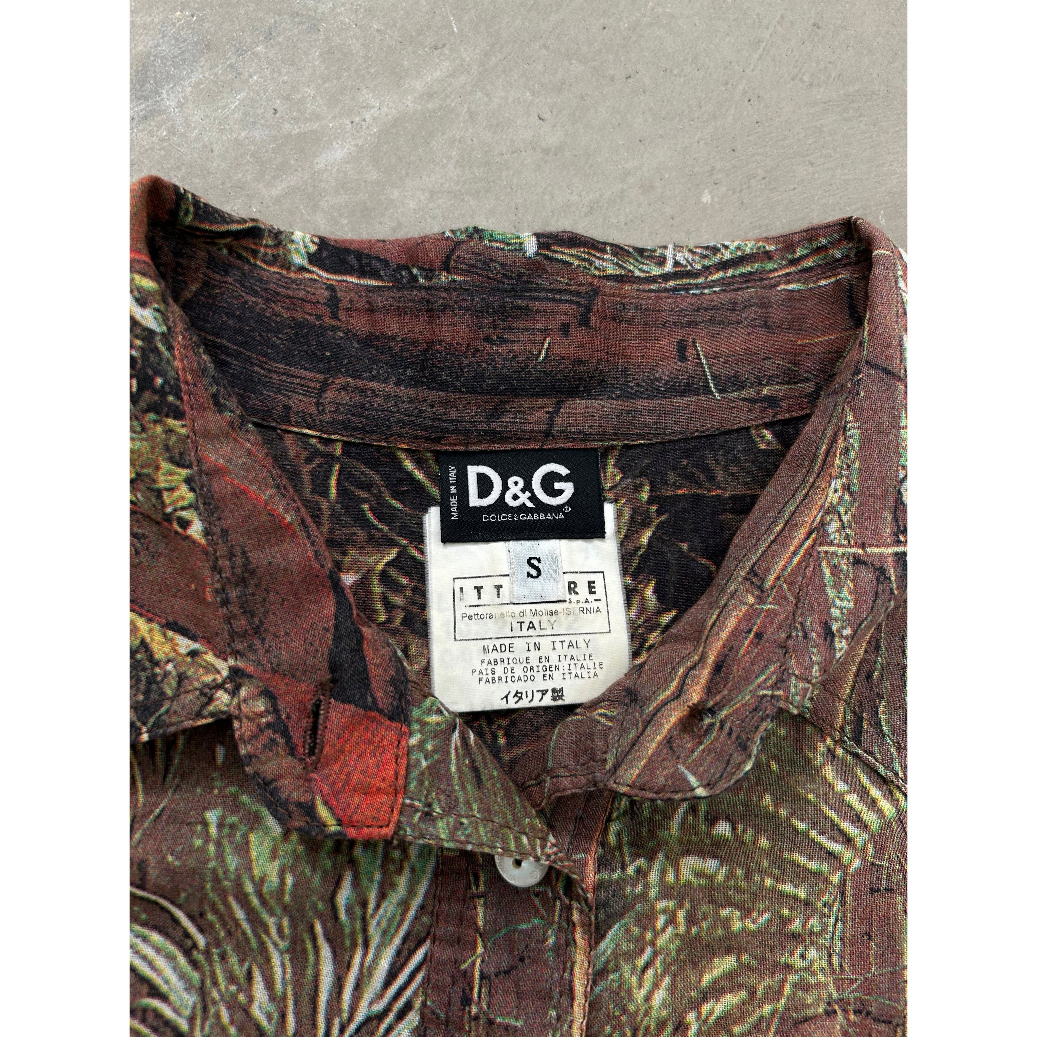 Dolce & Gabbana Dolce & Gabbana Forest Graphic Tank Top Size S / US 4 / IT 40 - 4 Thumbnail