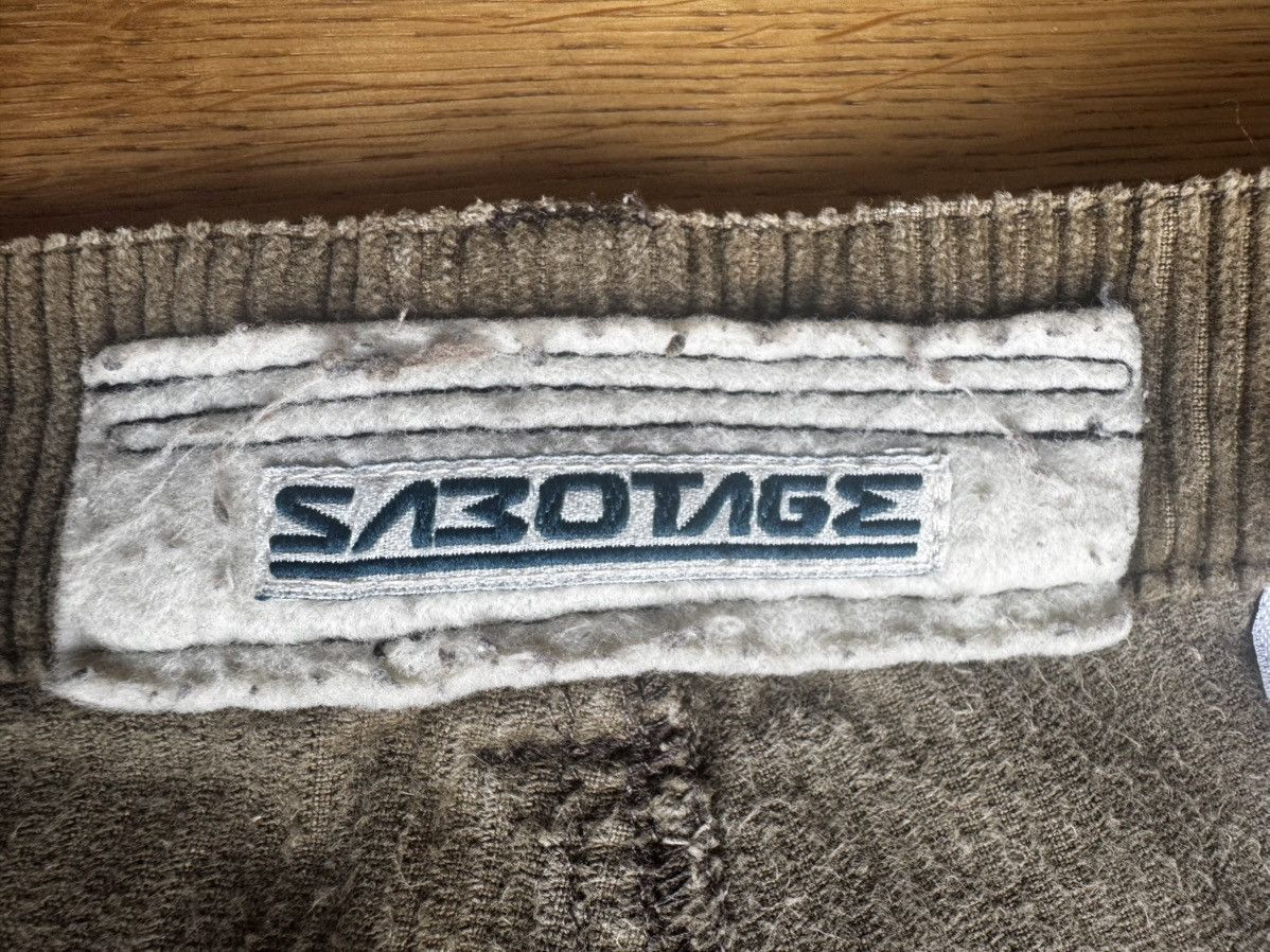 Walter Van Beirendonck NOS early 1990’s Sabotage Hand Painted Corduroy Pants Size US 33 - 7 Thumbnail