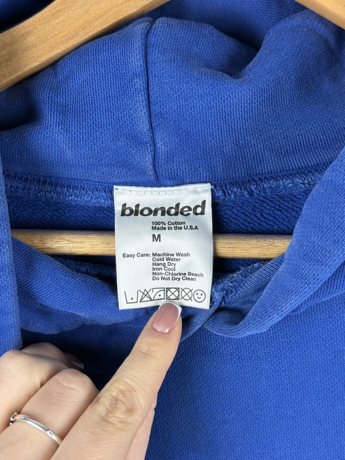 Frank Ocean Frank Ocean Blonded Heavy Graphic Print Hoodie Pullover Size US M / EU 48-50 / 2 - 7 Thumbnail