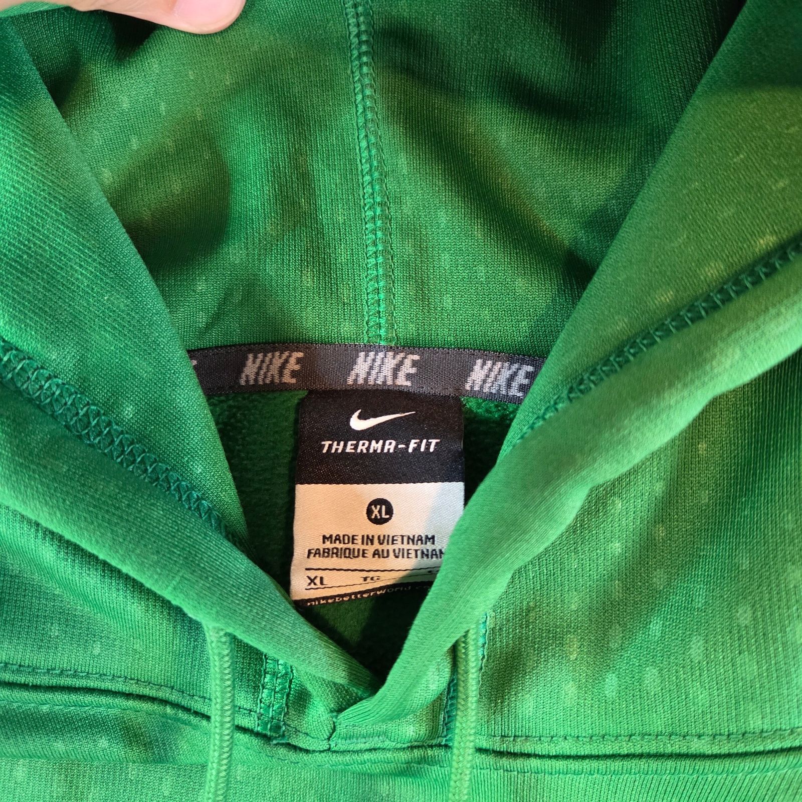 Nike Nike Therma-Fit Hoodie XL Green Rare Insect Graphic Size US XL / EU 56 / 4 - 3 Thumbnail