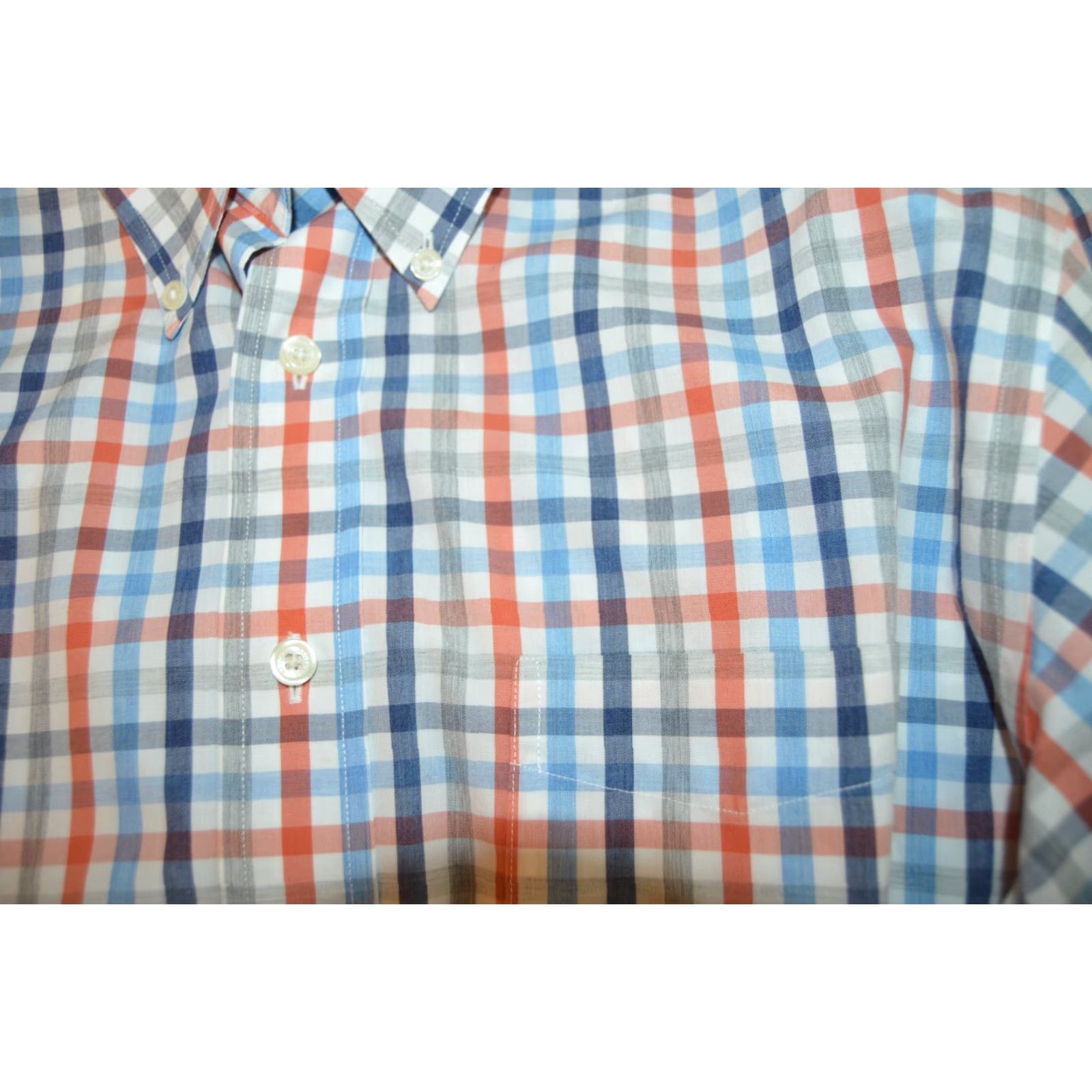 Brooks Brothers Brooks Brothers Madison Men's L/S Shirt SZ S Multicolor Plaid Size US S / EU 44-46 / 1 - 4 Thumbnail