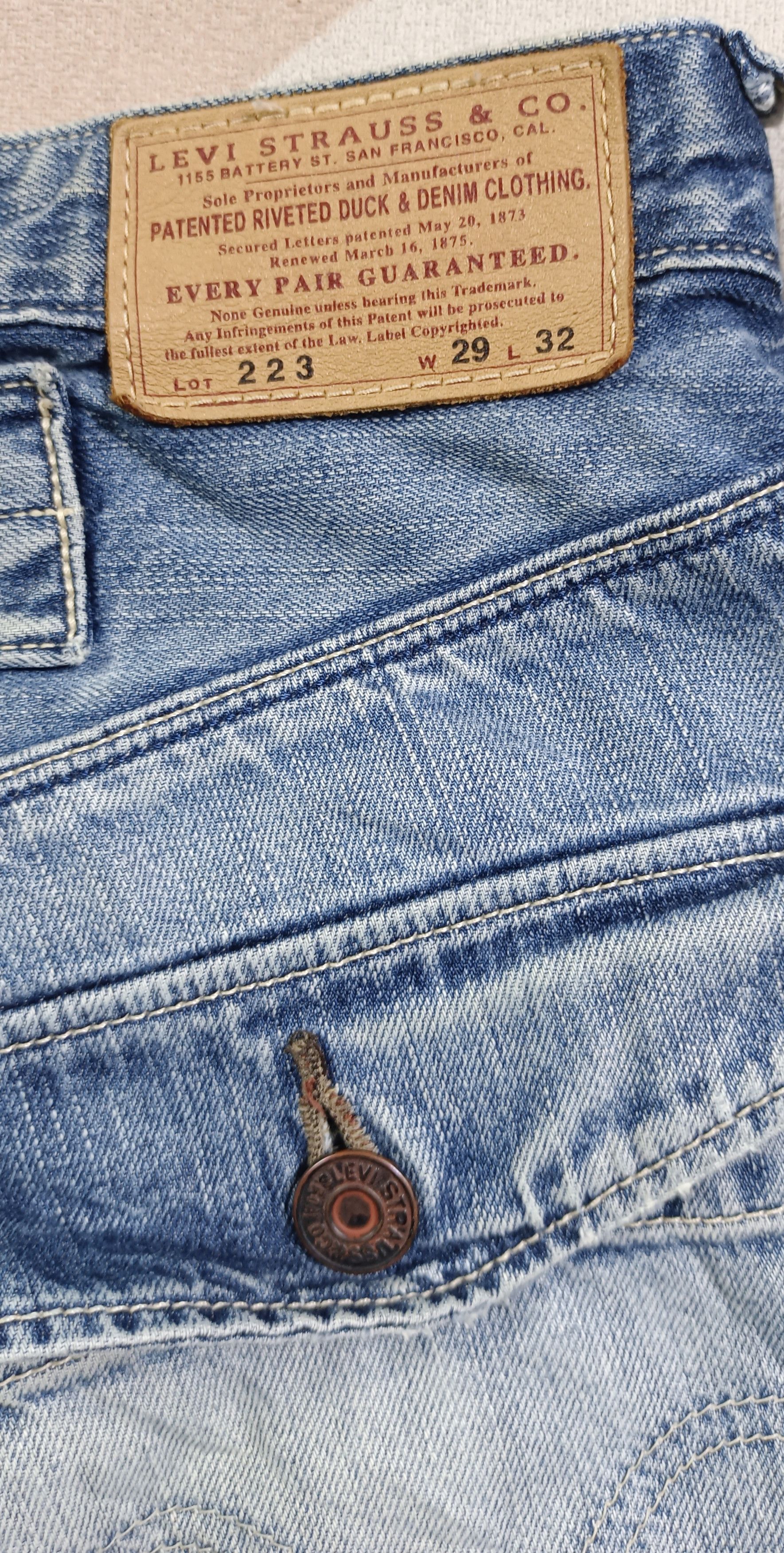 Levi's 🔥🔥Vintage 90s Levis Classic Double Knee Distressed Denim Size US 30 / EU 46 - 13 Thumbnail