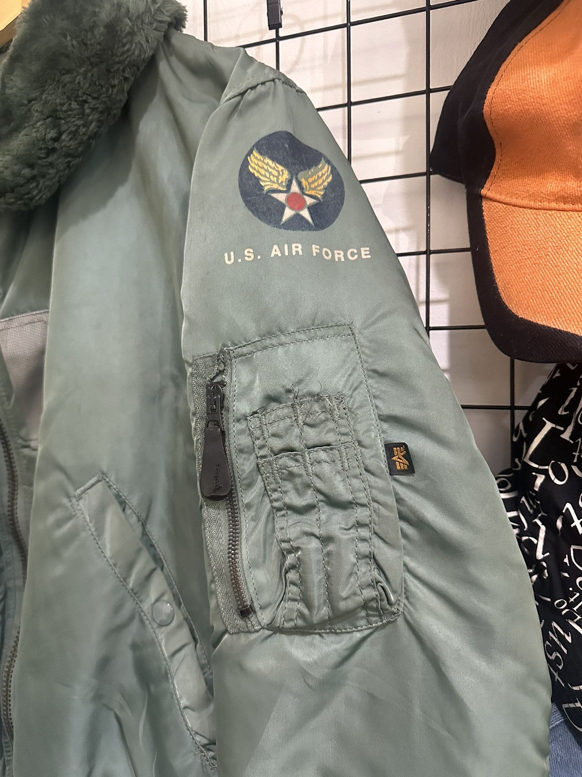 Alpha Industries × Vintage Vintage MA-1 Alpha Industries Bomber Jacket Size US M / EU 48-50 / 2 - 4 Thumbnail