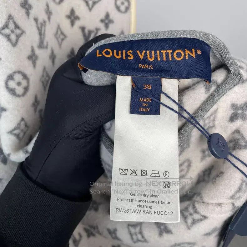 Louis Vuitton Louis Vuitton SS26 Light Off-White Full-Print Checkerboard Size XS / US 0-2 / IT 36-38 - 3 Thumbnail