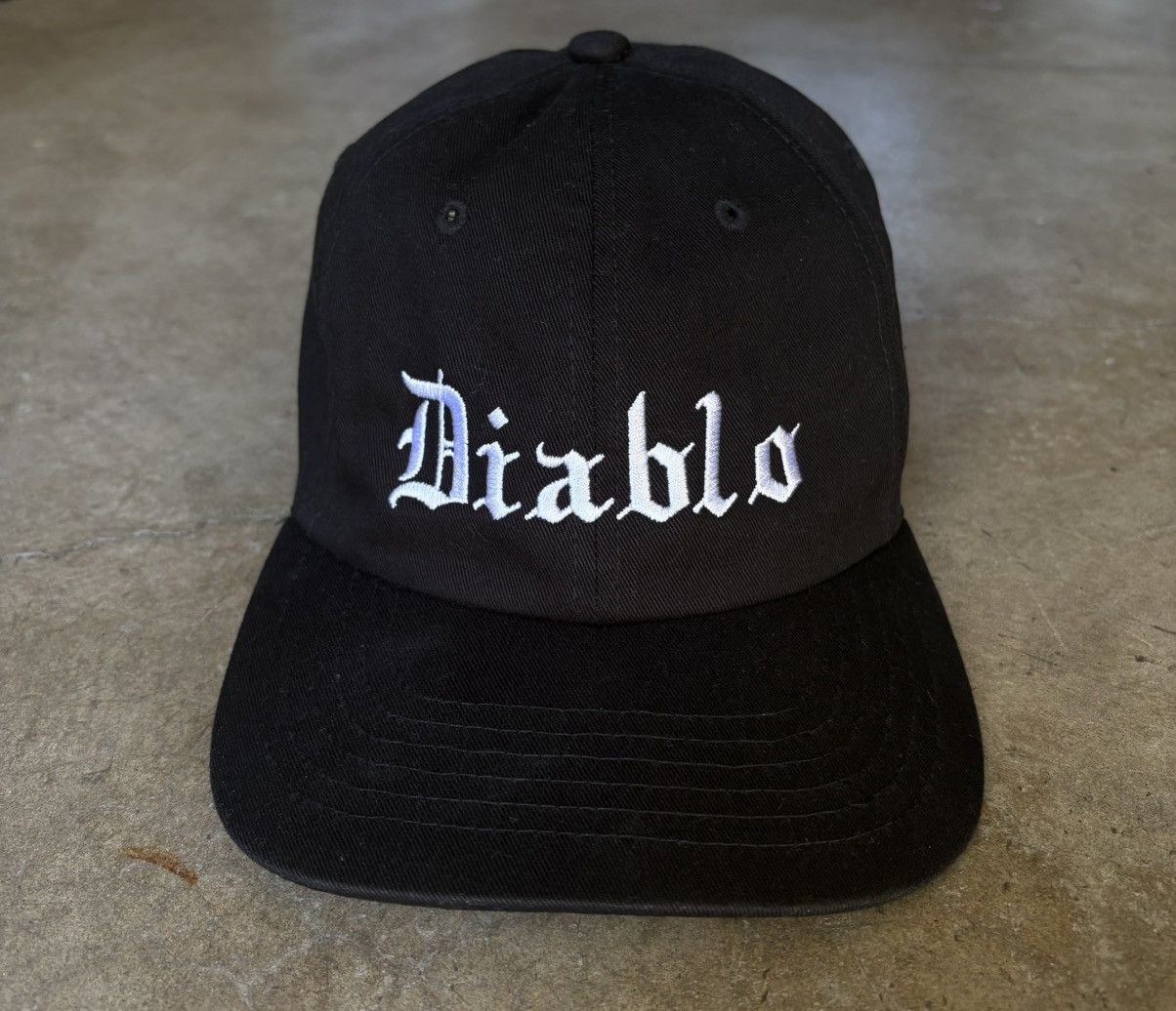 Willy Chavarria Rare Willy Chavarria "Diablo" adjustable dad hat, One Size Size ONE SIZE - 1 Thumbnail