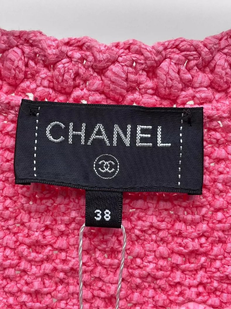 Chanel Chanel Pink knitted vest 2504-Nextarrow Size XS / US 0-2 / IT 36-38 - 5 Thumbnail