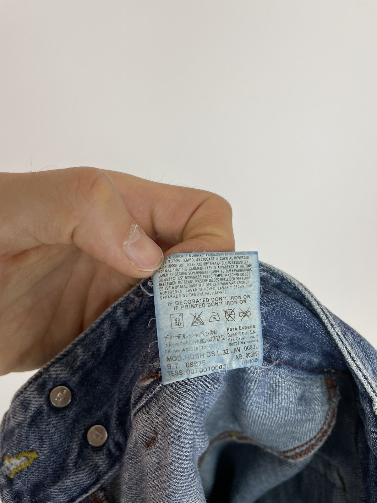 Diesel × Vintage DIESEL VINTAGE FLARED CROPPED JEANS WOMEN'S size 28 Size 28" / US 6 / IT 42 - 11 Thumbnail