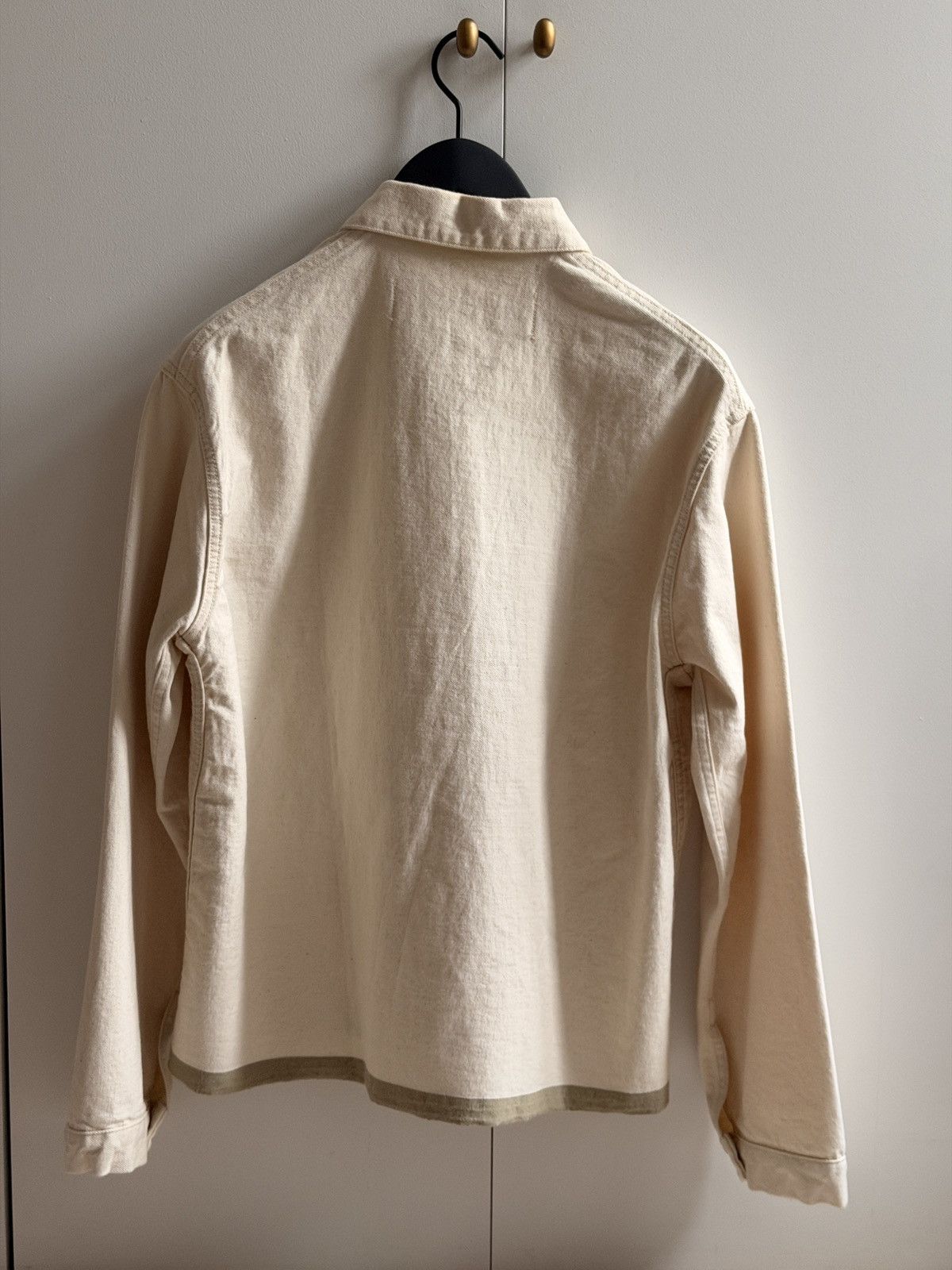 Jil Sander Jil Sander + Ecru Denim Chore Coat Jacket Size US S / EU 44-46 / 1 - 8 Thumbnail