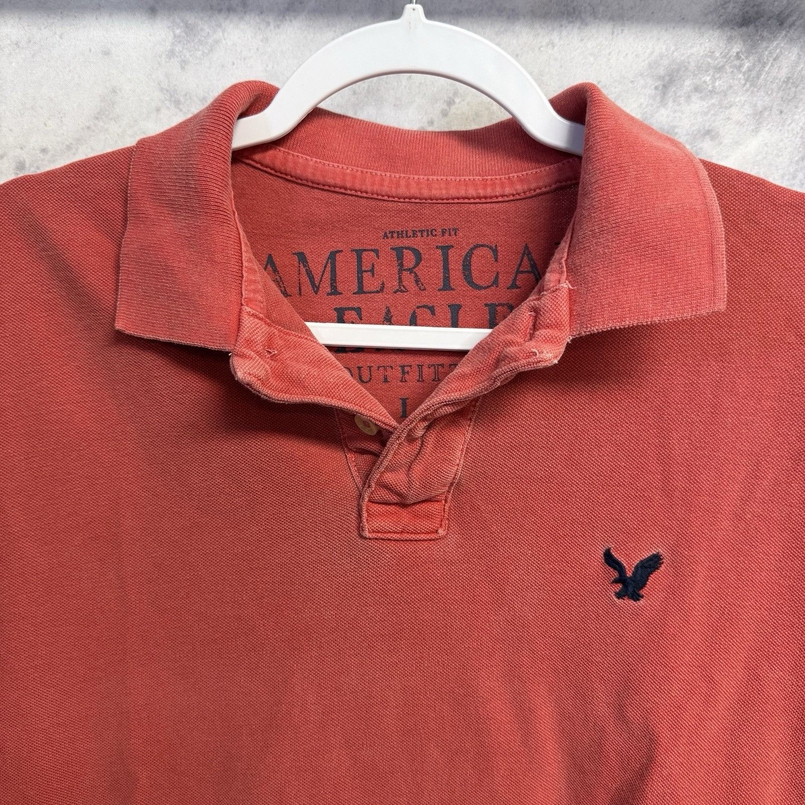 American Eagle Outfitters American Eagle Outfitters Polo Shirt Mens Large 22.5x27 Athl Size US L / EU 52-54 / 3 - 3 Thumbnail
