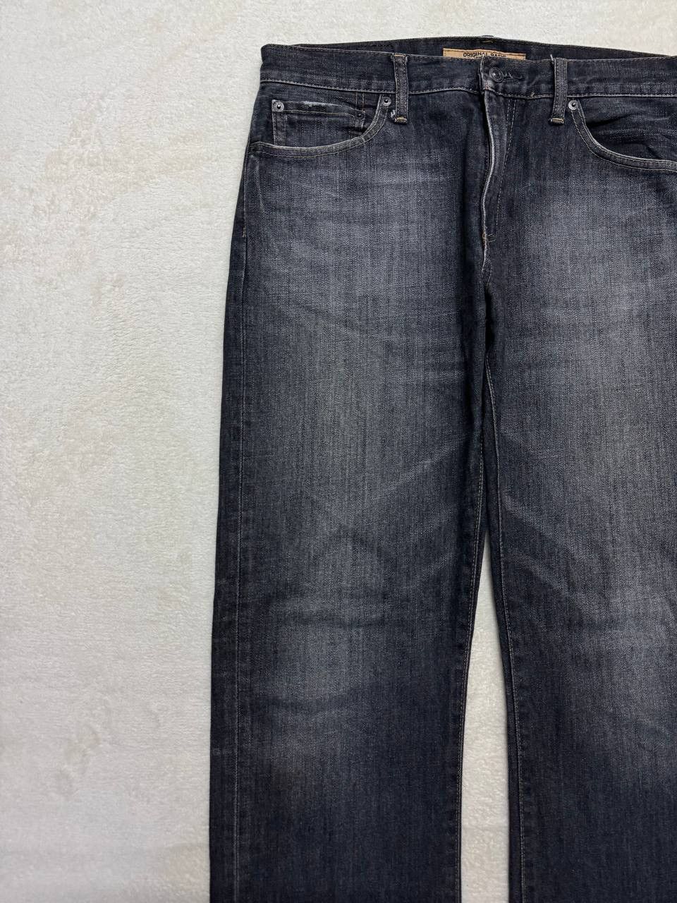 Other INSANE 90s Vintage Uniqlo Mudwash Regular Fit Straight Jeans Size US 32 / EU 48 - 4 Thumbnail