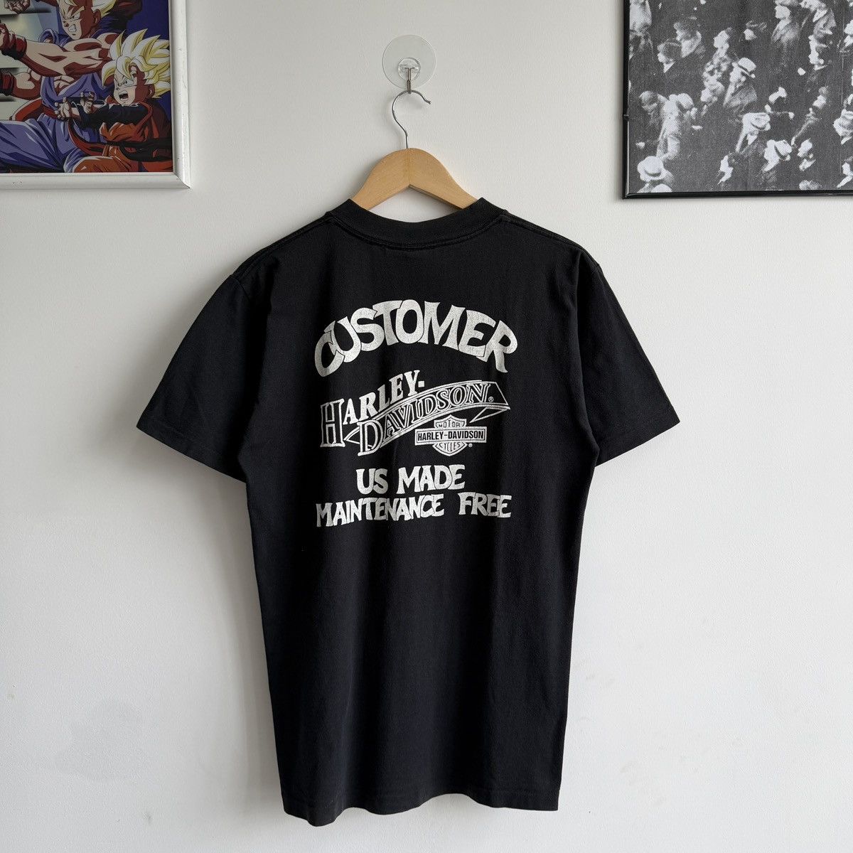 Harley Davidson Vintage 1990s Harley Davidson Tee Shirt Size US M / EU 48-50 / 2 - 2 Thumbnail