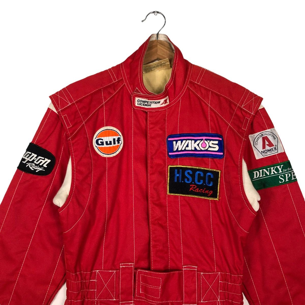 Vintage 🔥90’s Vintage Overall Racing Nomex USA Full Print Size US 30 / EU 46 - 4 Thumbnail