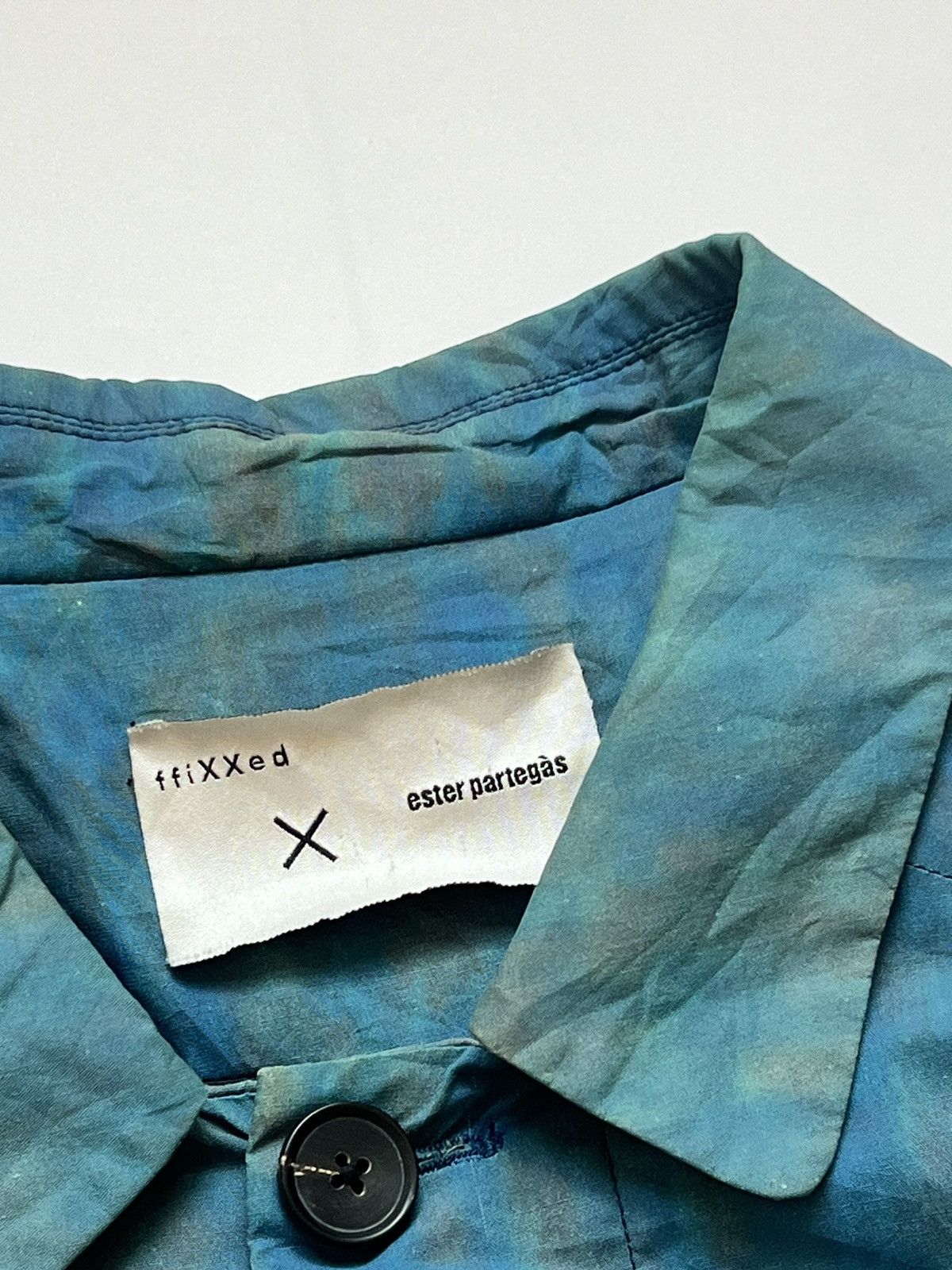 Japanese Brand ffiXXed x Ester Partegas Construction Blue Spray Coat Size US S / EU 44-46 / 1 - 3 Thumbnail