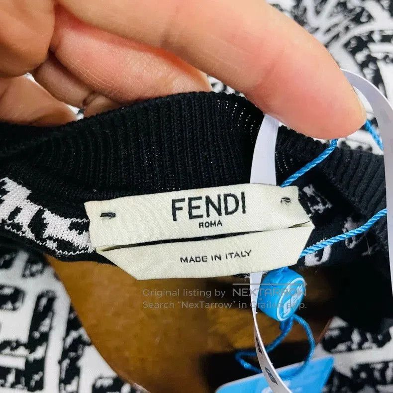 Fendi Fendi California Limited Print Dress. Size US 38 / EU 54 - 3 Thumbnail