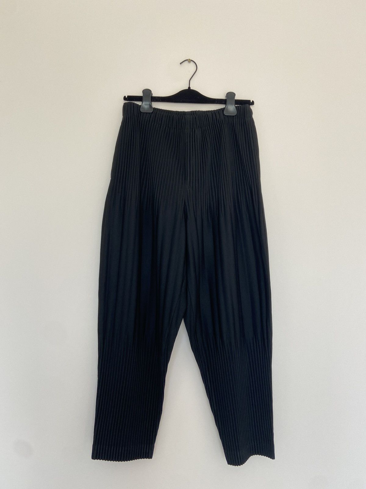 Issey Miyake Homme Plisse Pleats Please Tapered Trousers