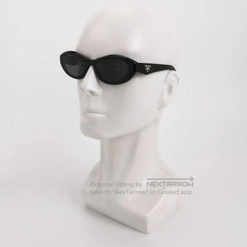 Prada Prada Black Full Frame Logo Sunglasses. Size ONE SIZE - 2 Thumbnail