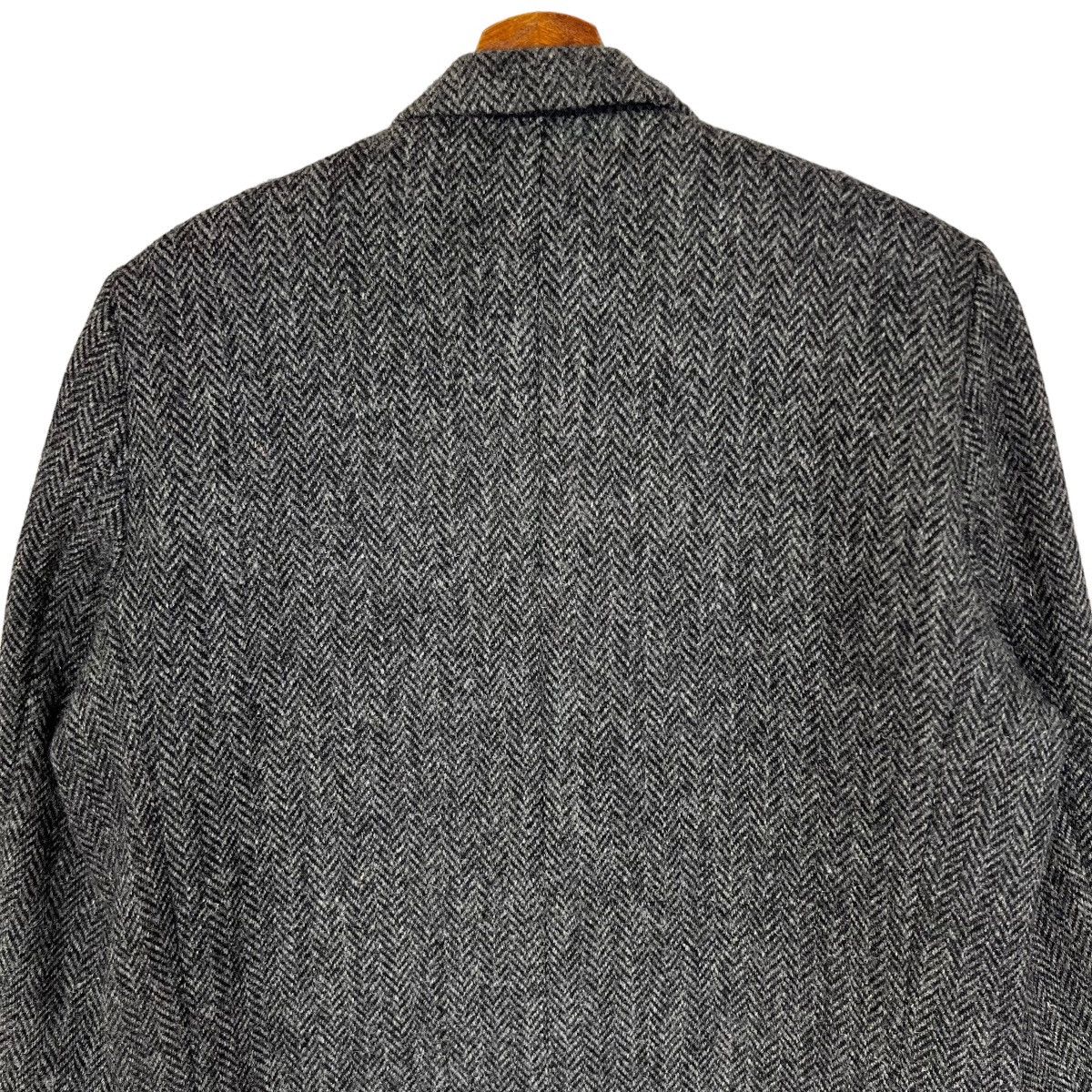 Comme des Garcons Gray Herringbone Tweed Blazer CDG x Harris Tweed Size US M / EU 48-50 / 2 - 7 Thumbnail