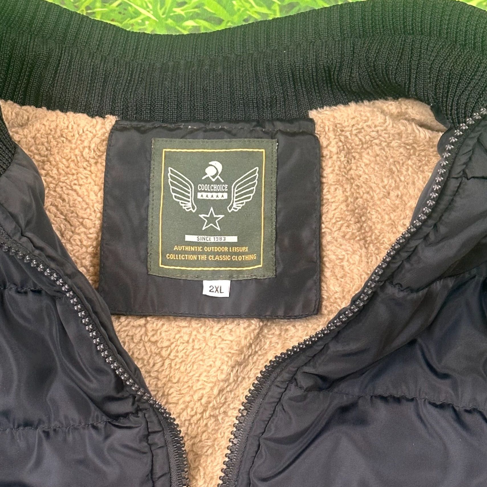 Vintage Cool Choice Authentic Outdoor Men Puffer Vest 2XL Black Full Zip Sherpa Lined Vintage No Size US XXL / EU 58 / 5 - 4 Thumbnail