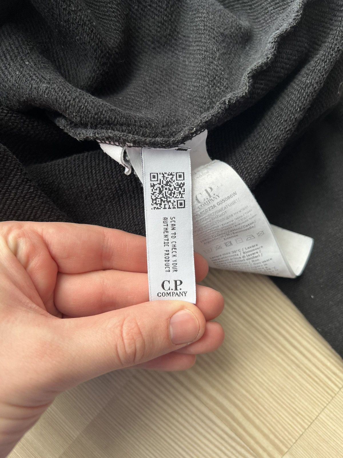 C.P. Company C.P. Company Patch Work Custom Black Sweatshirt Size US L / EU 52-54 / 3 - 11 Thumbnail