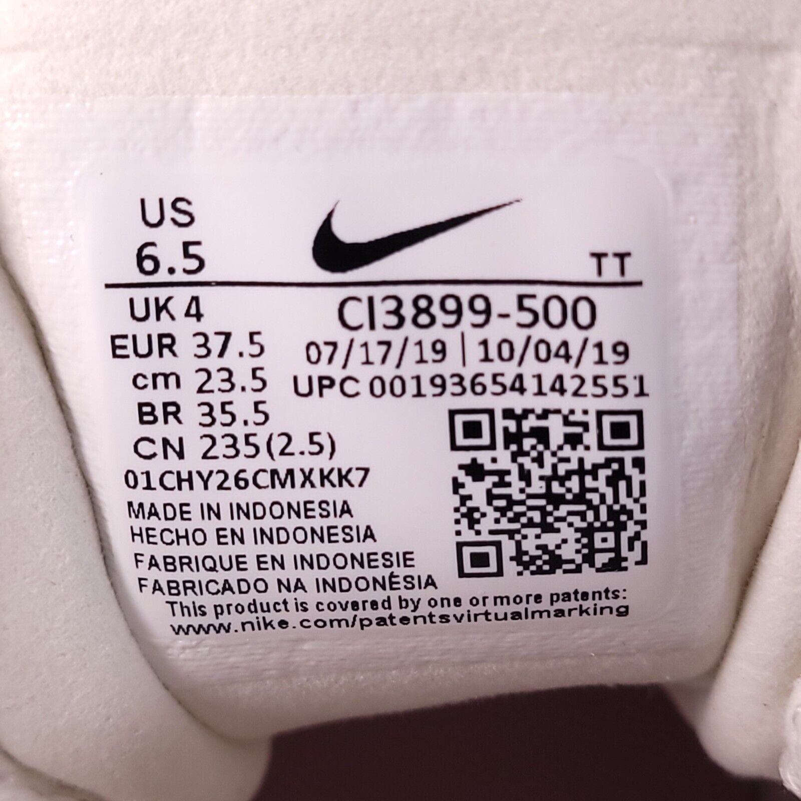 Nike Nike Air Max 270 React Shoe Womens Size 6.5 CI3899-500 Pink Size US 6.5 / IT 36.5 - 7 Thumbnail