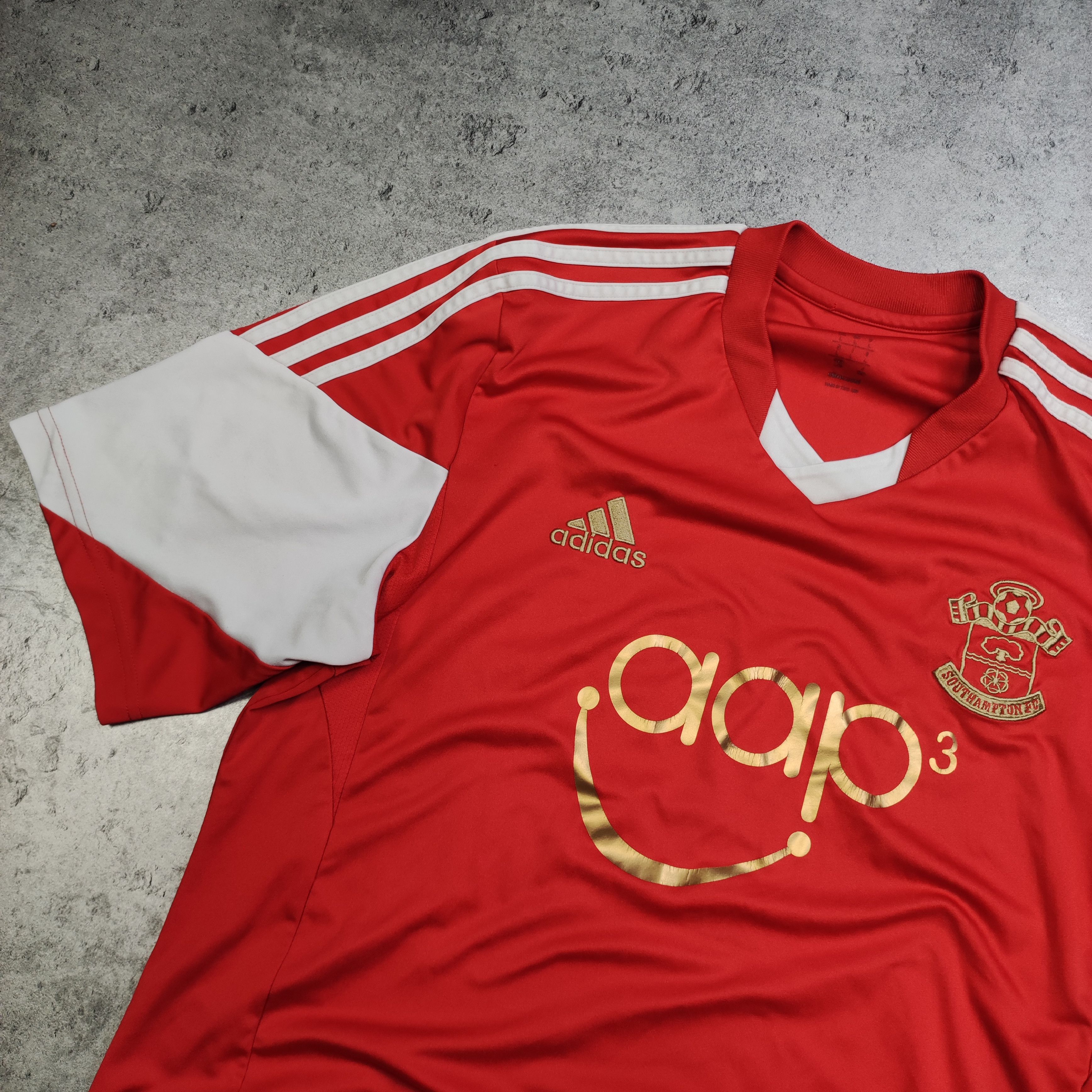 Adidas RARE Southampton FC 2013/14 Home Football Adidas Jersey Size US L / EU 52-54 / 3 - 4 Thumbnail