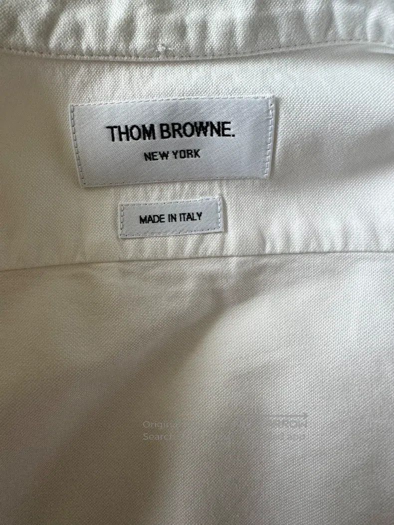 Thom Browne Thom Browne Long Sleeve Shirt Size US XS / EU 42 / 0 - 3 Thumbnail