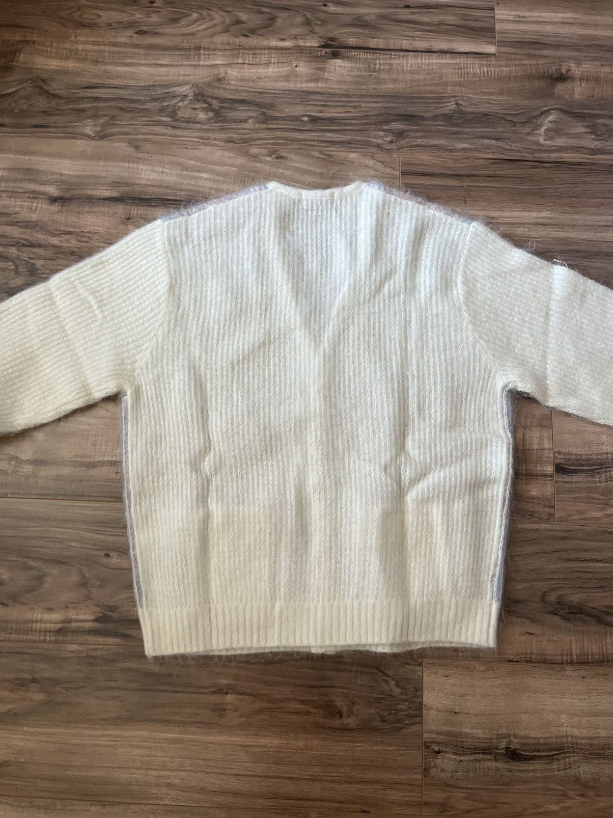 Supreme Supreme Brushed Grid Cardigan Size US L / EU 52-54 / 3 - 9 Thumbnail