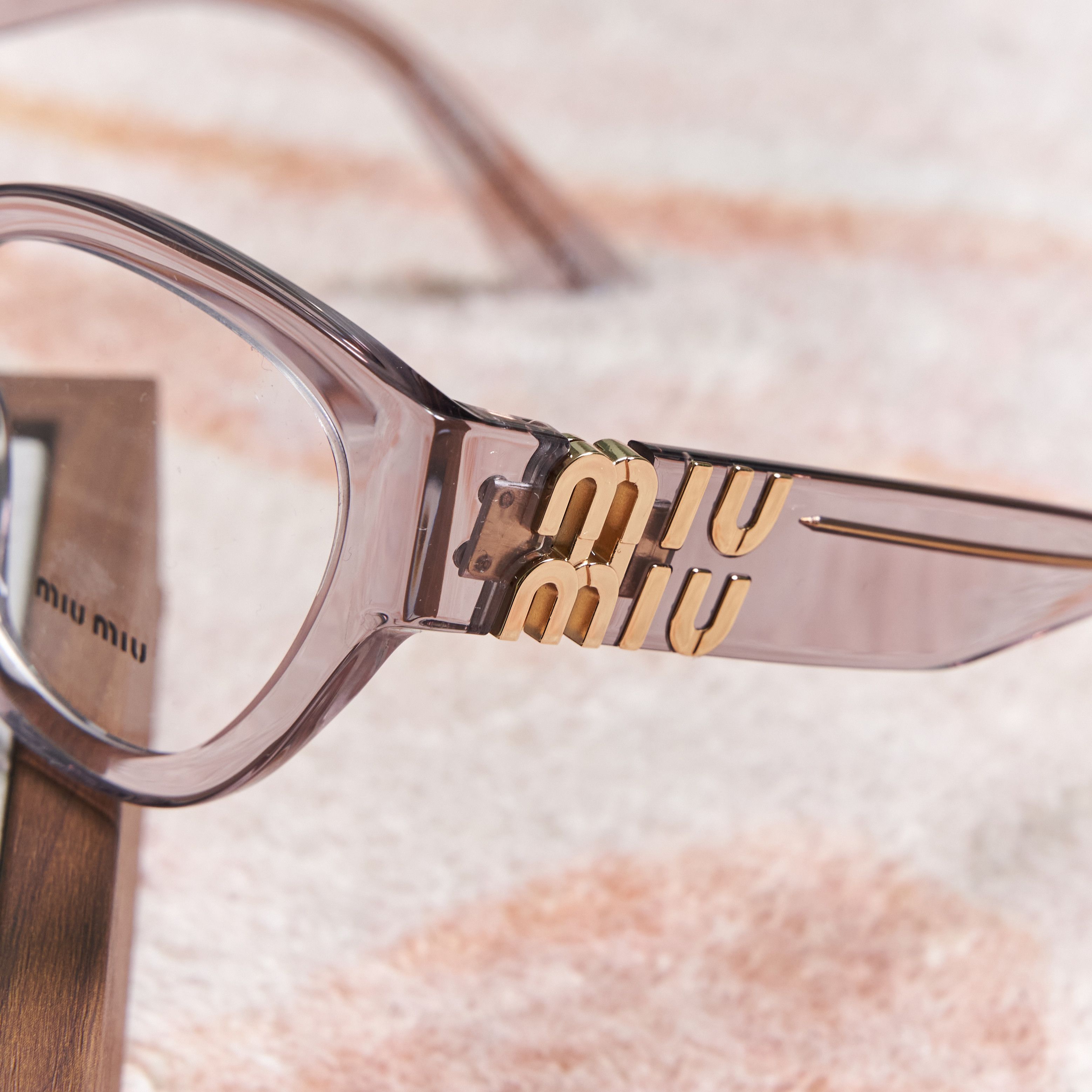 Miu Miu MIU MIU MU 01VV 12W1O1 Eyeglasses Size ONE SIZE - 2 Thumbnail