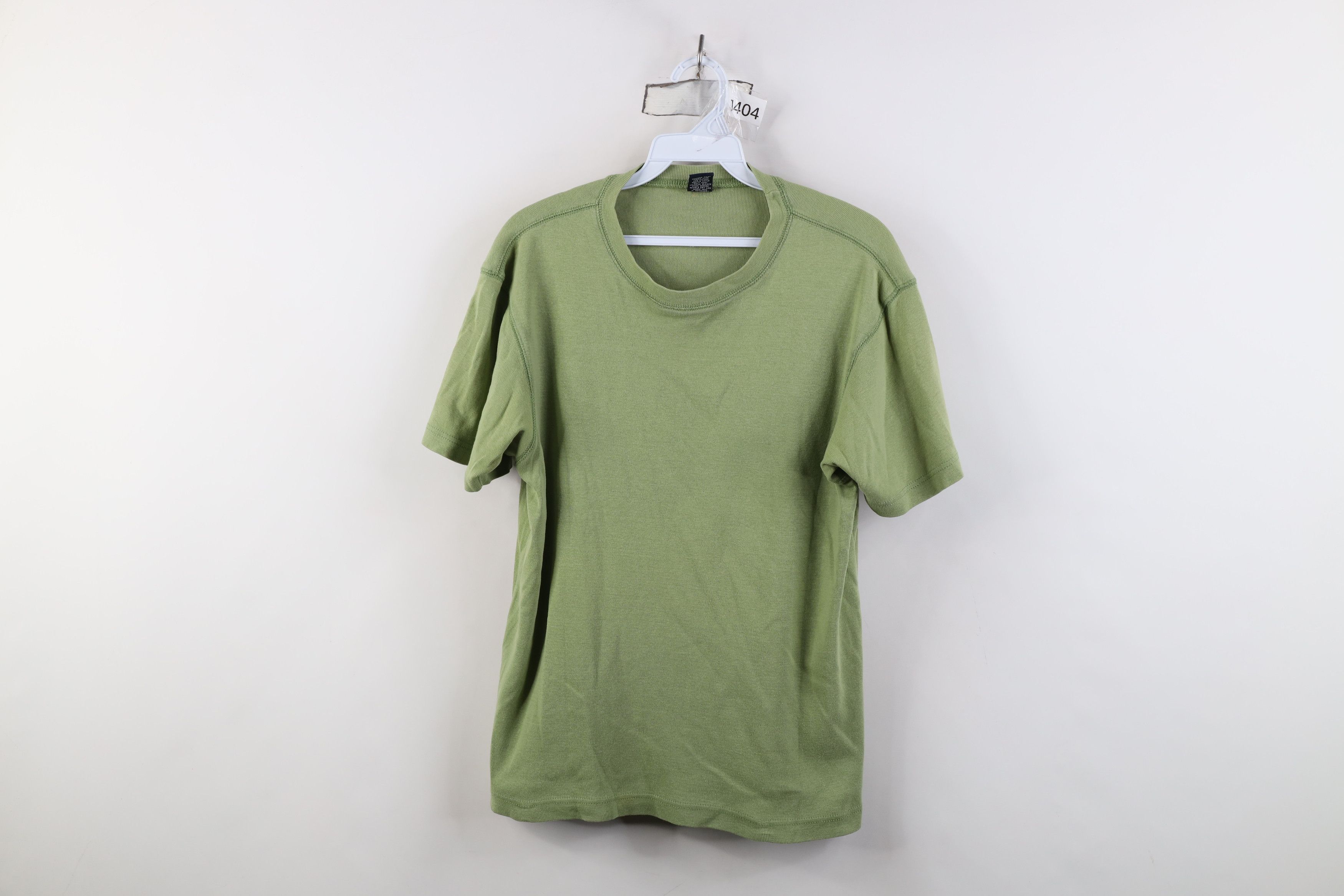 Gap Vintage 90s Gap Blank Babydoll Ribbed Knit T-Shirt Green Size S / US 4 / IT 40 - 1 Thumbnail