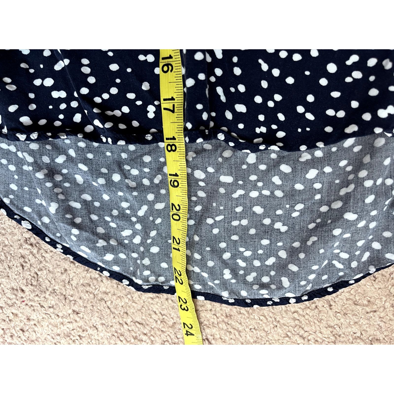 J.Crew Blue Polka Dot J.Crew Mercantile Tank Top M Size M / US 6-8 / IT 42-44 - 5 Thumbnail