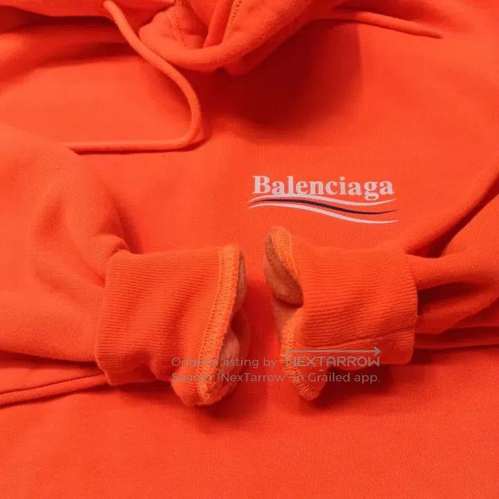 Balenciaga Balenciaga Logo Print Relaxed Fit Hoodie. Size US XS / EU 42 / 0 - 7 Thumbnail