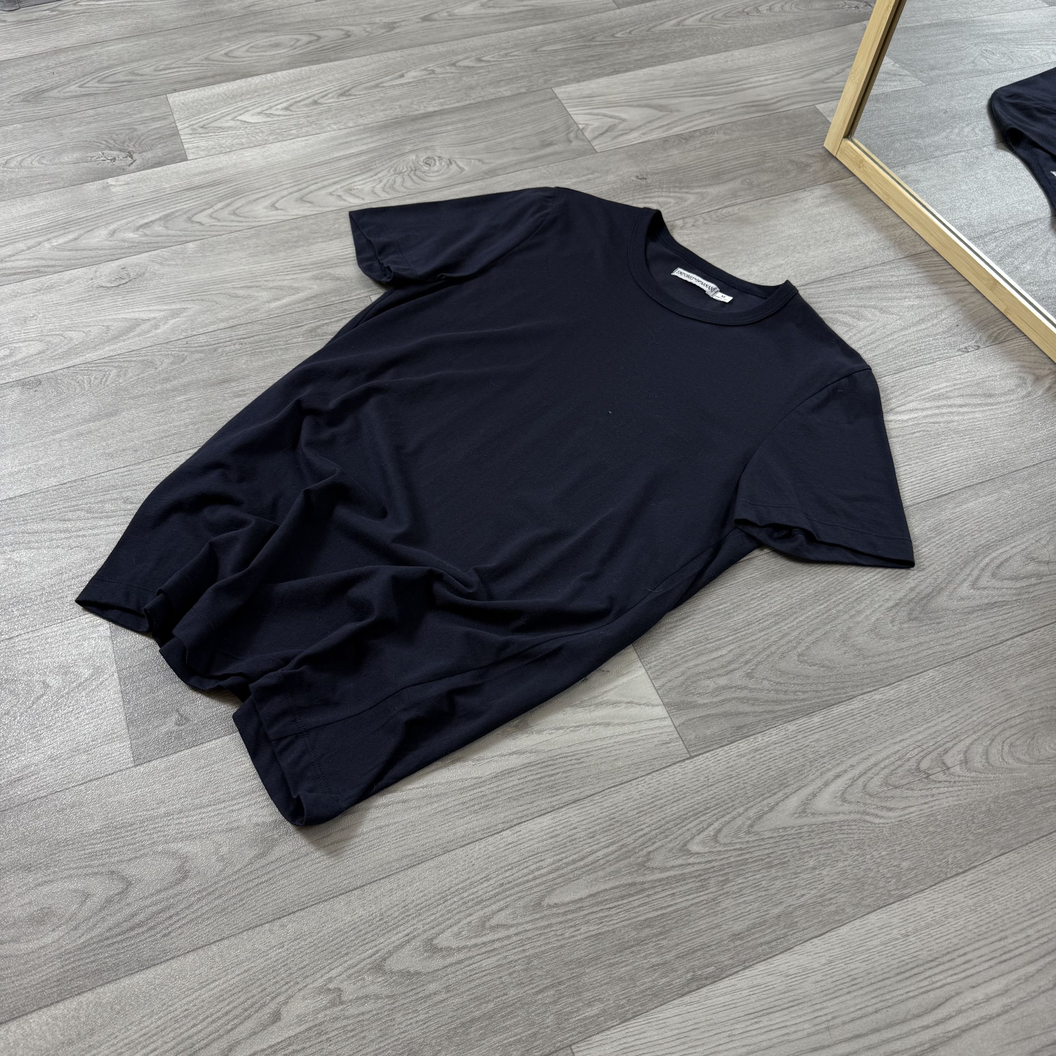Emporio Armani Vintage Emporio Armani Blue Tee Shirt M Size US M / EU 48-50 / 2 - 3 Thumbnail