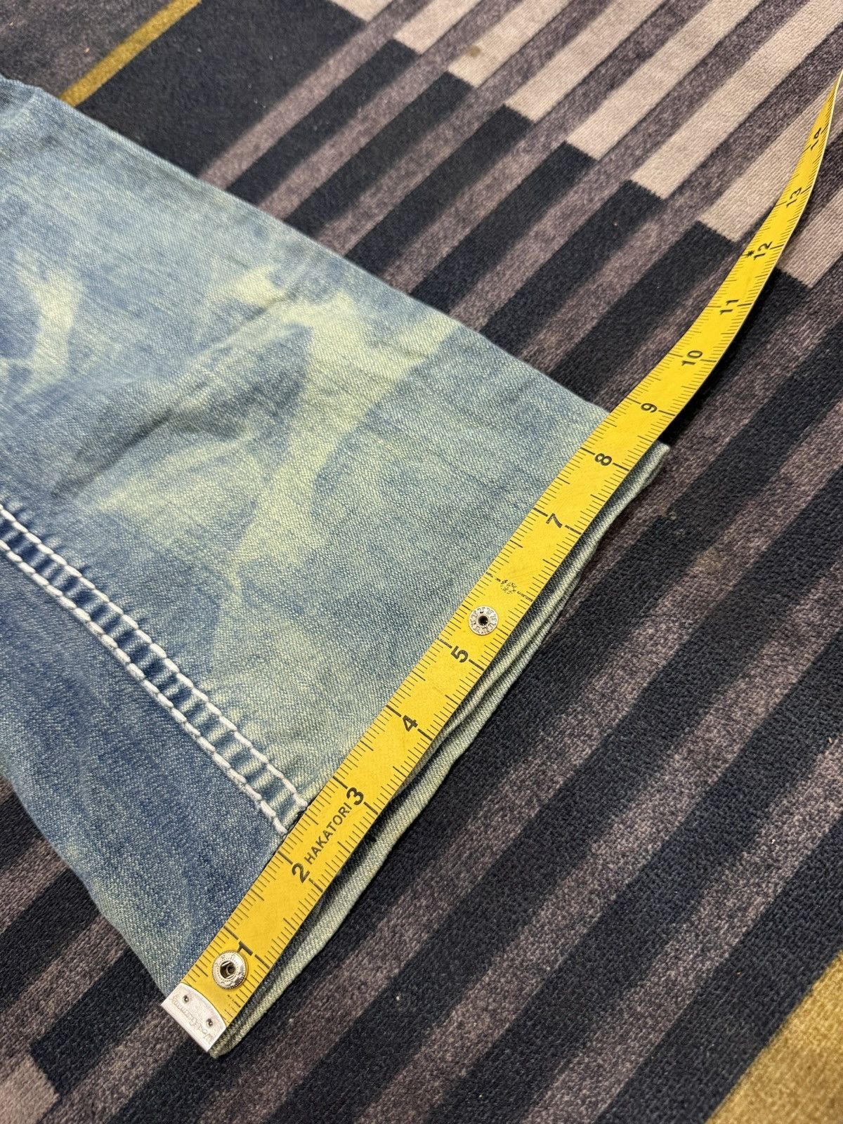 Tornado Mart CLRIDE.n FLARE IFSIXl DENIM PANTS Size US 28 / EU 44 - 14 Thumbnail