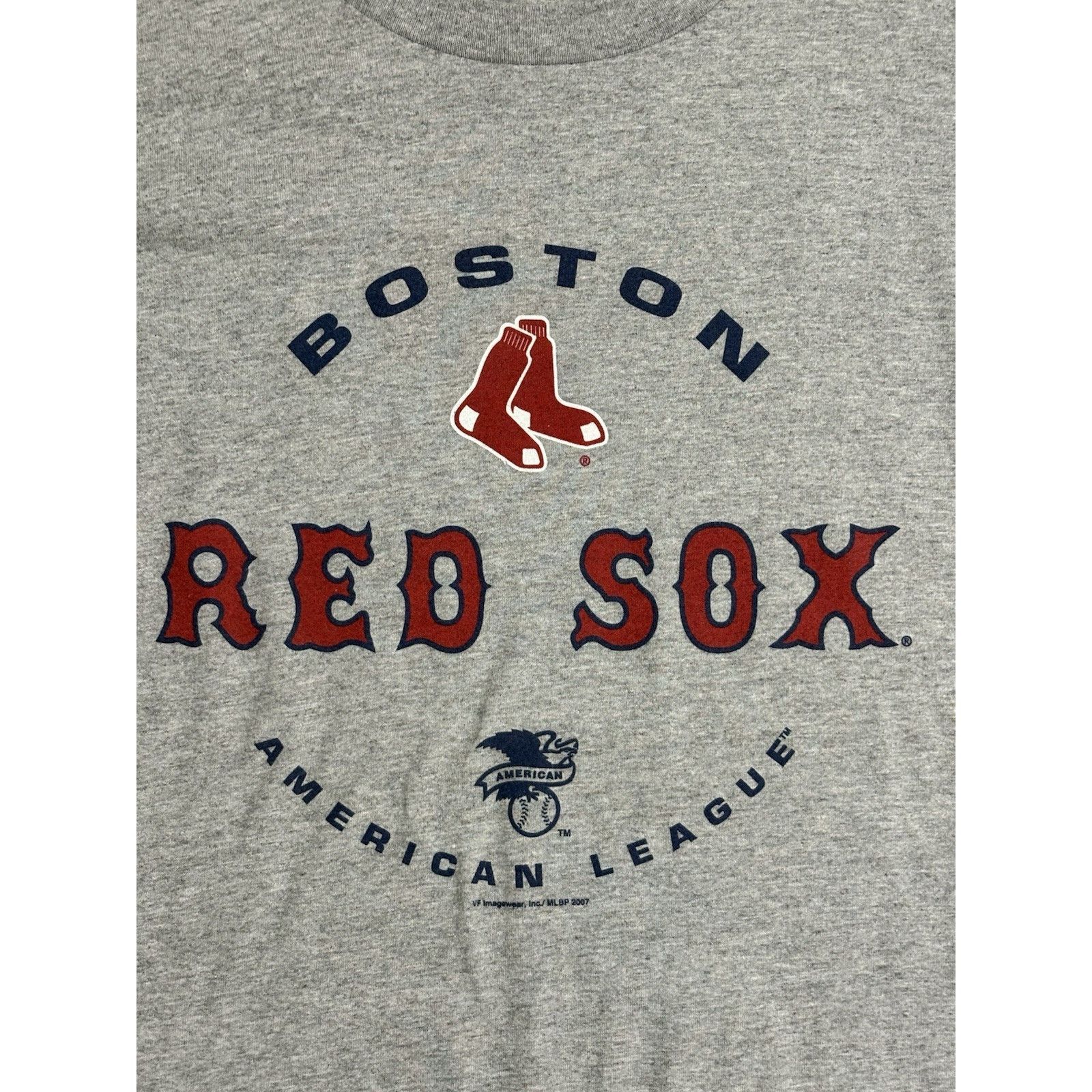 CSA CSA Boston Red Sox Logo Grey Long Sleeve Shirt - Men’s Large Size US L / EU 52-54 / 3 - 2 Thumbnail