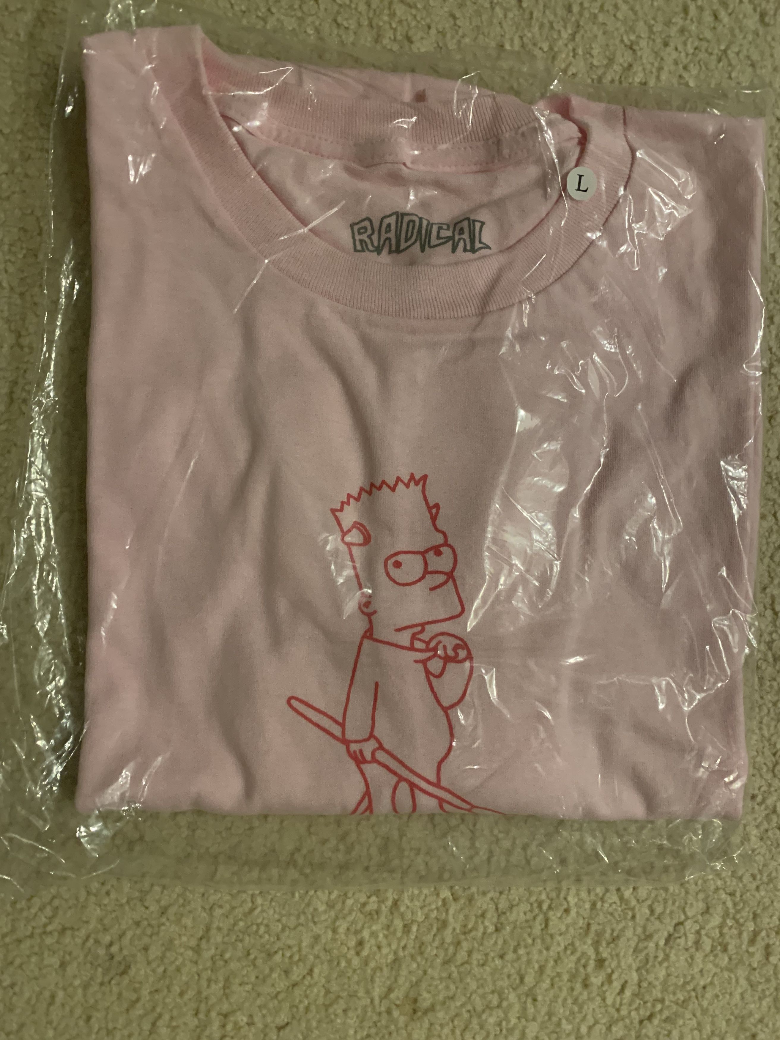 Superrradical Rare Superrradical Bart Misprint Tee Size US L / EU 52-54 / 3 - 1 Thumbnail
