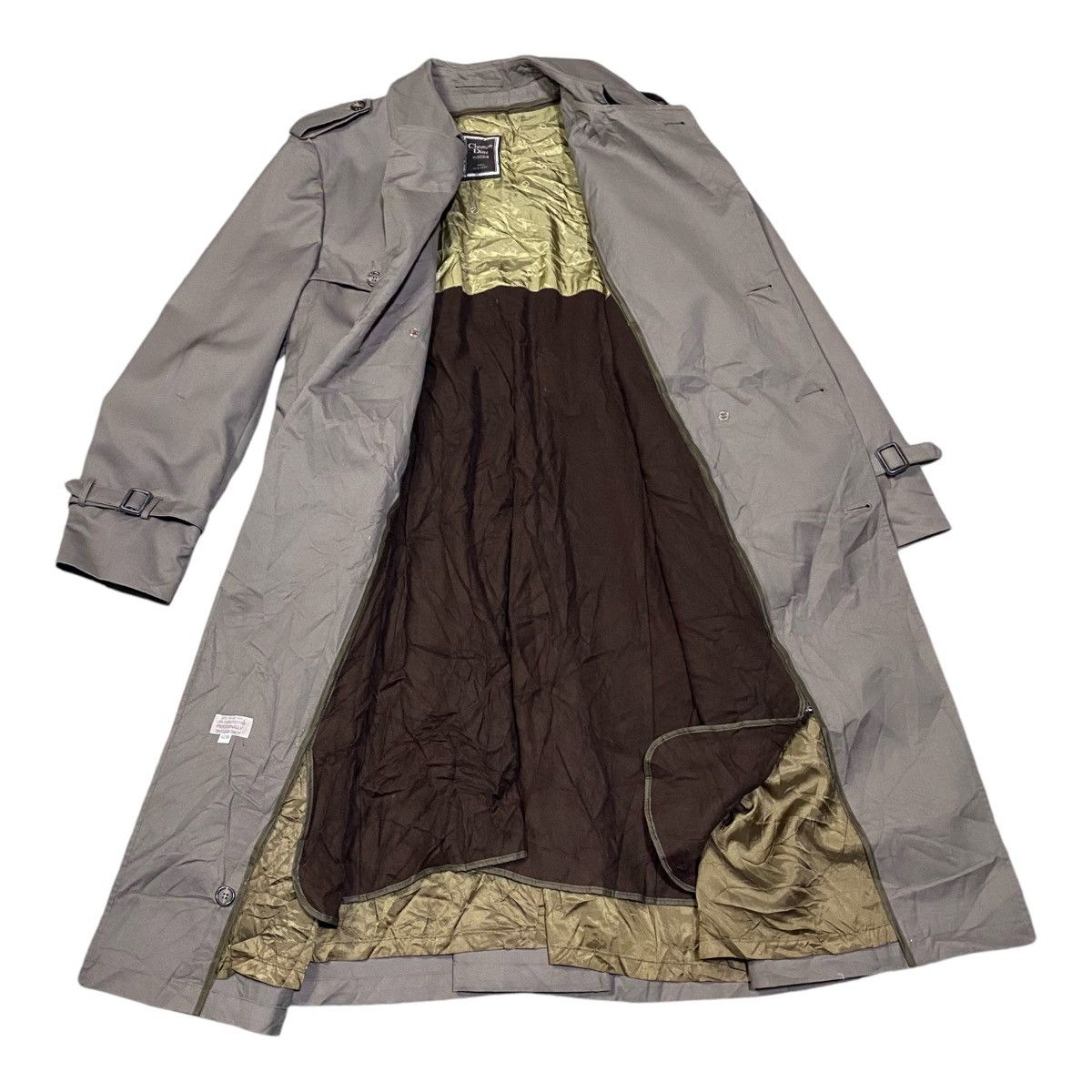 Christian Dior Monsieur × Dior × Vintage Vintage Christian Dior Monsieur Trench Coat Long Jacket Size US XL / EU 56 / 4 - 5 Thumbnail