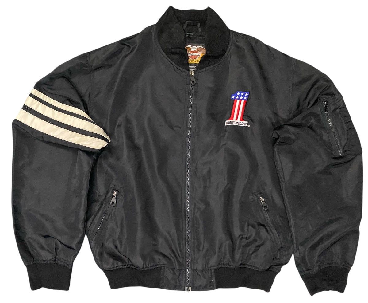 Harley-Davidson Y2K Bomber Jacket Evil Knievel