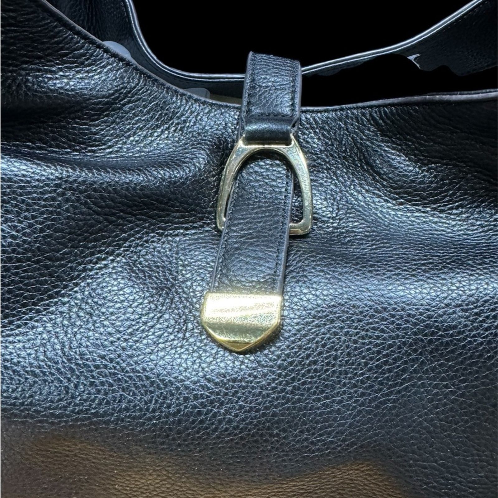 NBDN Nobrandedon G.I.L.I black leather slouch handbag Size ONE SIZE - 3 Thumbnail