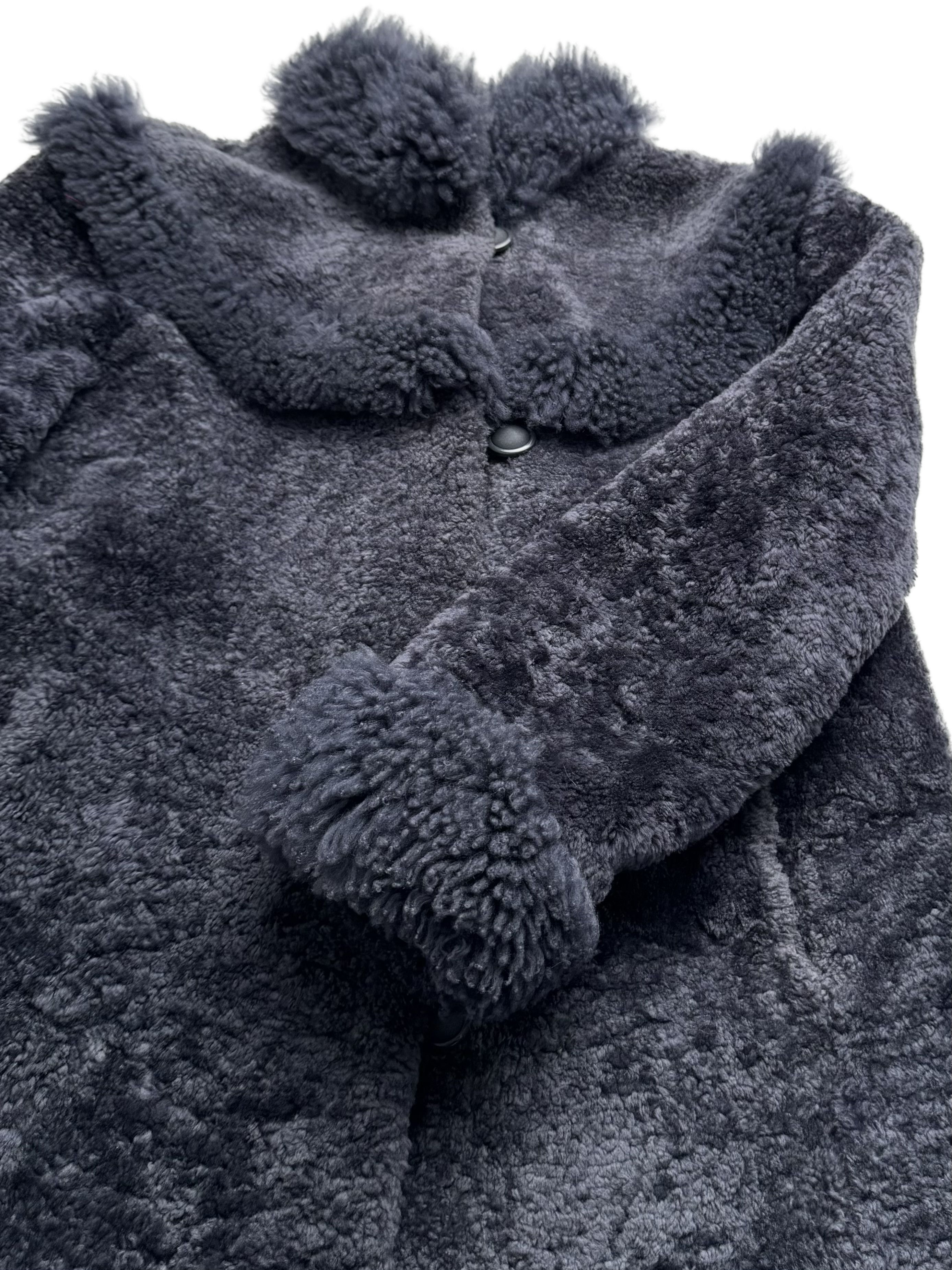 Vintage Vintage Real Sheepskin Coat Size L / US 10 / IT 46 - 8 Thumbnail