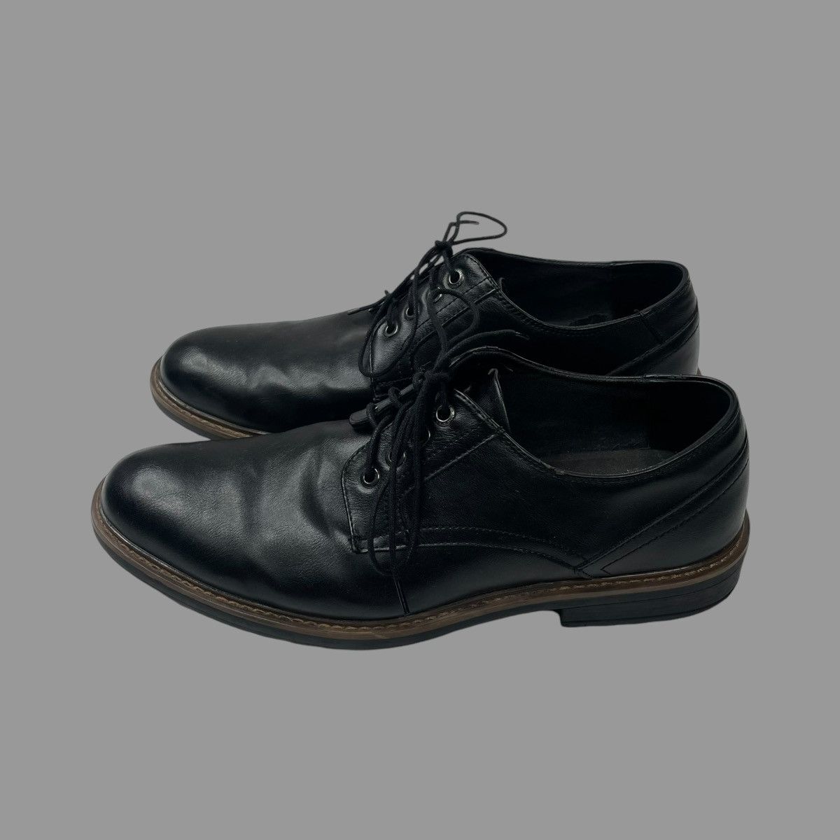 Vintage Vintage 90s leather derbys Size US 10.5 / EU 43-44 - 3 Thumbnail