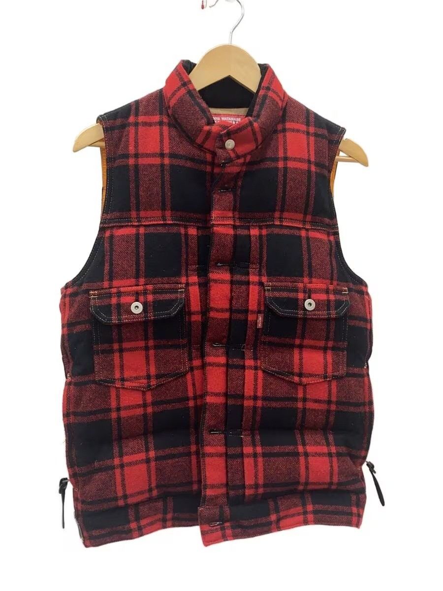 Junya Watanabe × Levi's 2014 Flannel Down Vest Size US S / EU 44-46 / 1 - 1 Thumbnail