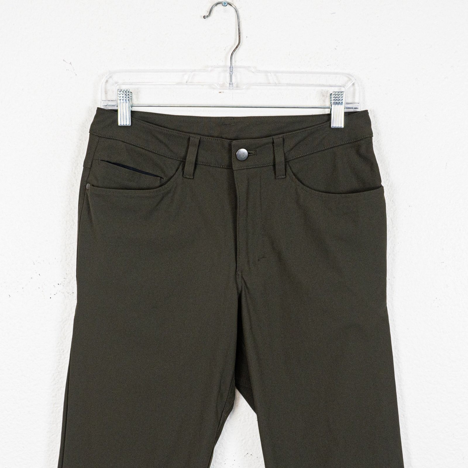 Lululemon Lululemon Men's ABC Slim fit Chino Pants Olive Green size 28 Size US 28 / EU 44 - 2 Thumbnail