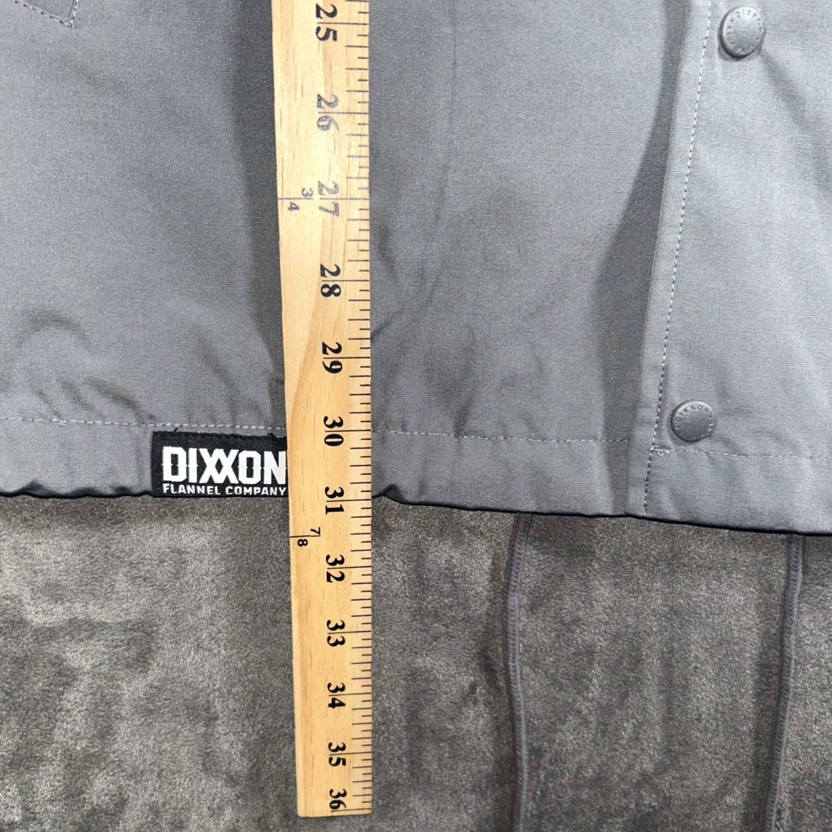 Vintage Dixxon Ground Up Customs Windbreaker Jacket Gray Snap Front Workwear Mens Medium Size US M / EU 48-50 / 2 - 7 Thumbnail