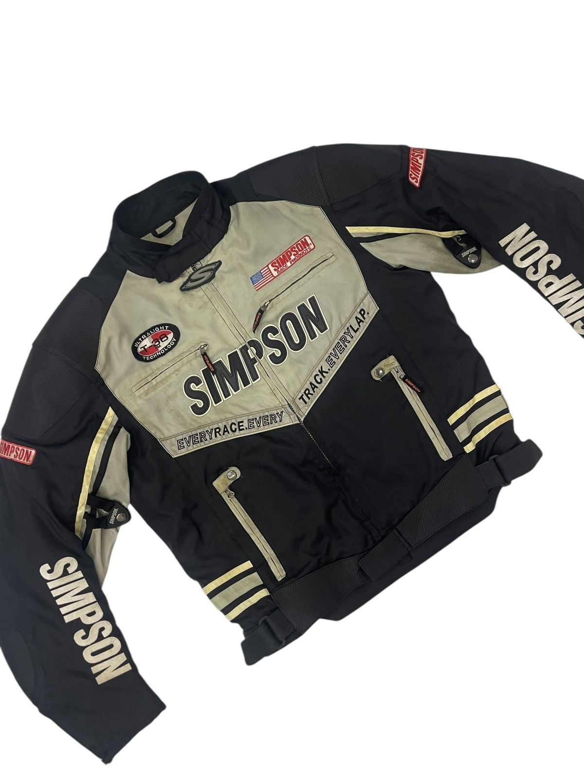 Sports Specialties × Vintage Vintage Simpson riding jacket Size US L / EU 52-54 / 3 - 7 Thumbnail